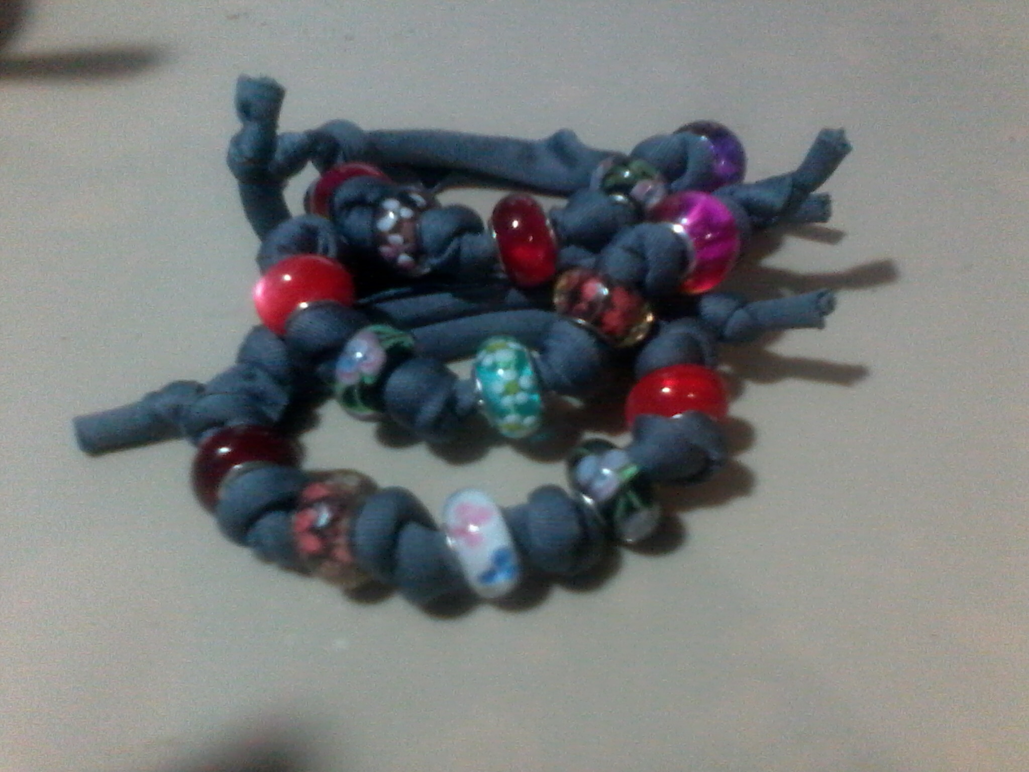 I'm showing - A bracelet, Beads, Decoration, Bad video, Video