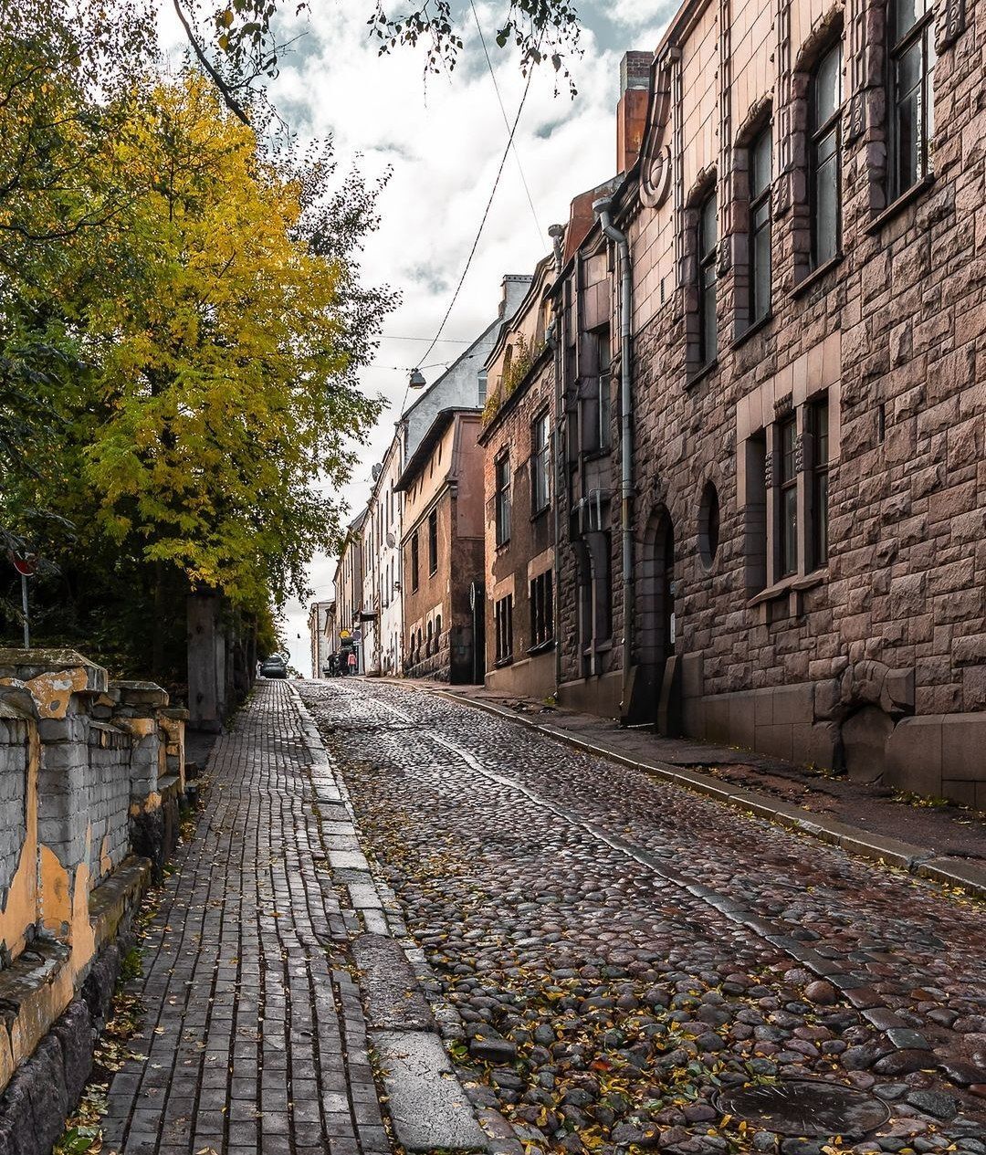 Walking tour of Vyborg, Leningrad region - The street, Vyborg, Leningrad region, The photo