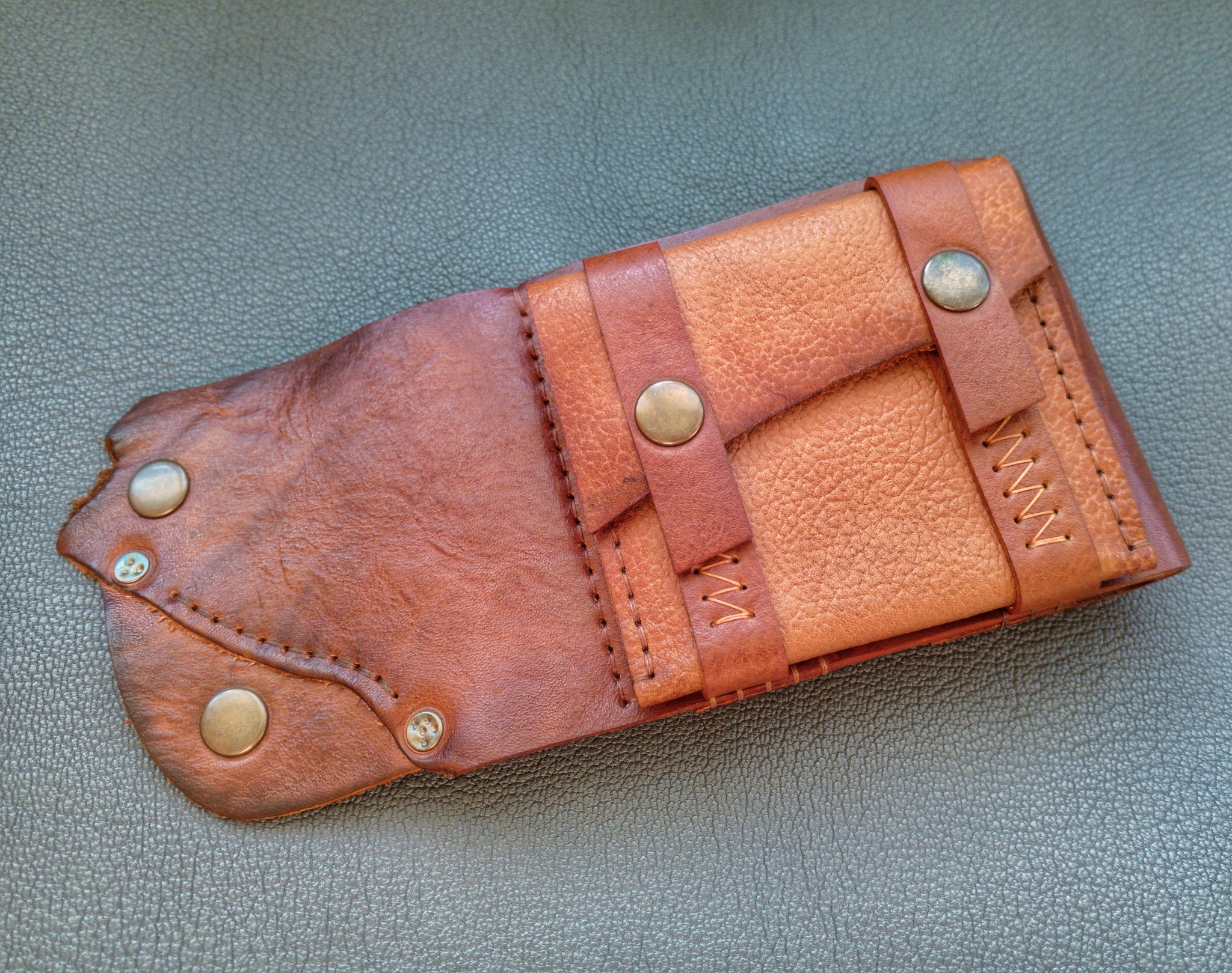 Men's wallet #76 - My, Handmade, Leather products, Natural leather, Hobby, Accessories, Sewing, Male, Wallet, Purse, Needlework, Leather, Needlework without process, Сумка, Работа мечты, Longpost