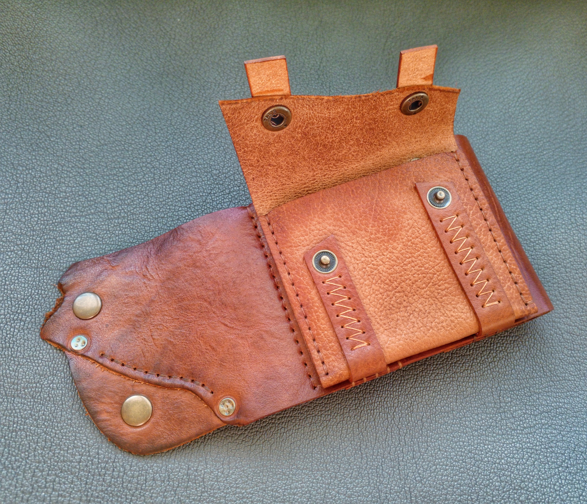 Men's wallet #76 - My, Handmade, Leather products, Natural leather, Hobby, Accessories, Sewing, Male, Wallet, Purse, Needlework, Leather, Needlework without process, Сумка, Работа мечты, Longpost