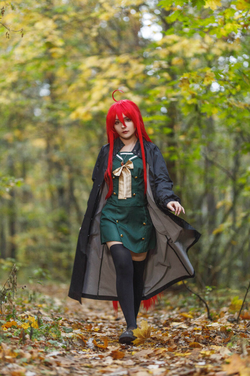 My cosplay of Shana from the anime Shakugan no Shana - My, Cosplayers, Cosplay, Girls, The photo, Makeup, Shakugan no shana, Shana, PHOTOSESSION, Anime, Photoshop, Longpost