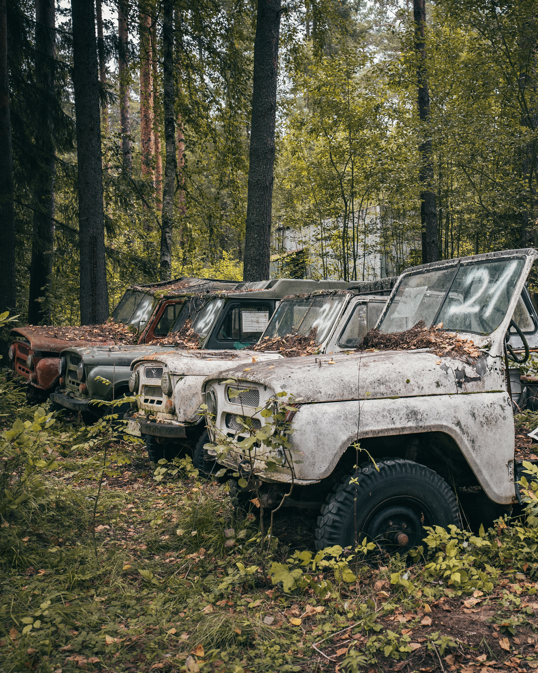 Abandoned cemetery of decommissioned equipment in the Tver region - My, Abandoned, Urbanphoto, Abandoned cars, UAZ, Local history, Travel across Russia, Tver region, sights, Urbanfact, Road trip, Pioneer camp, Longpost