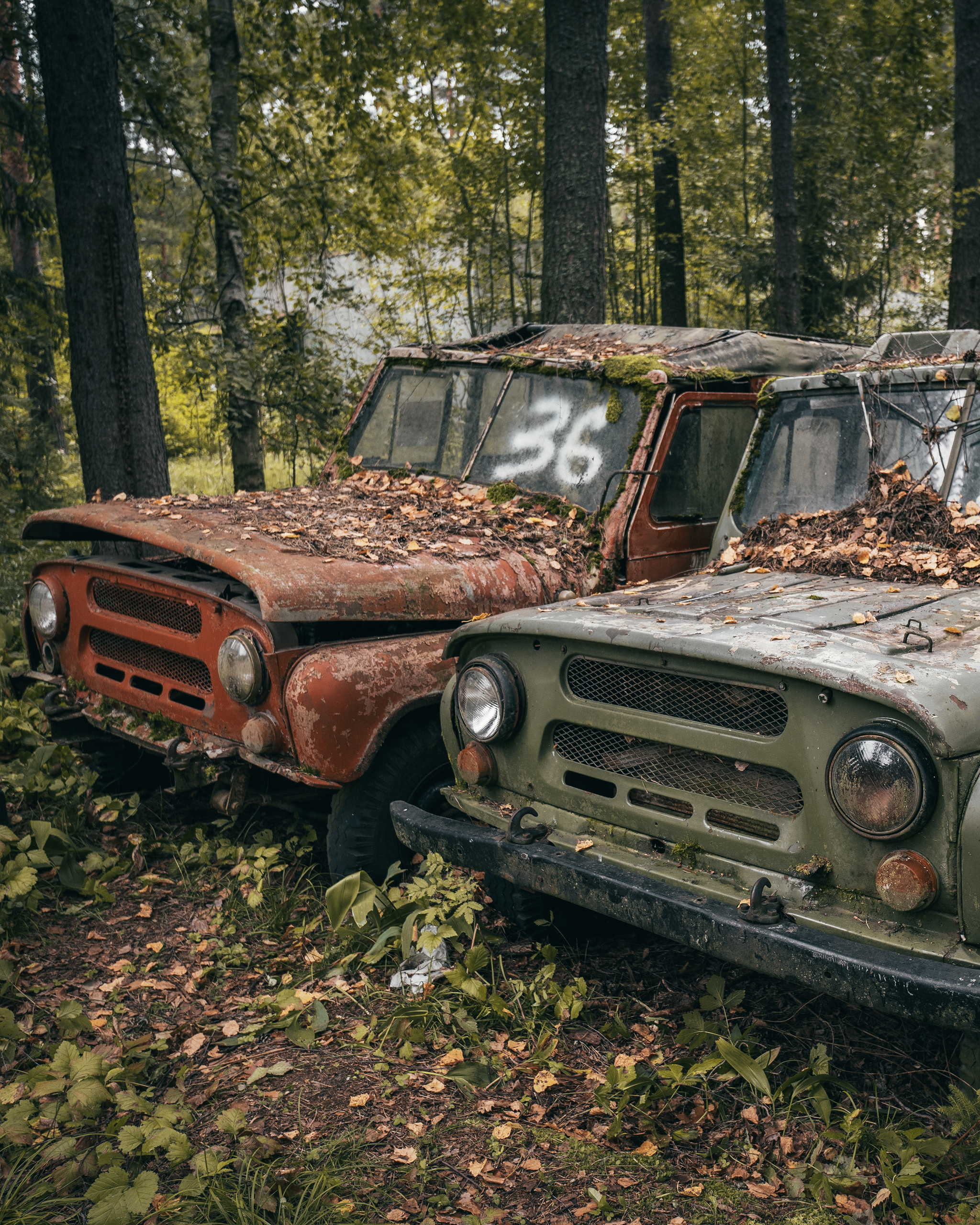 Abandoned cemetery of decommissioned equipment in the Tver region - My, Abandoned, Urbanphoto, Abandoned cars, UAZ, Local history, Travel across Russia, Tver region, sights, Urbanfact, Road trip, Pioneer camp, Longpost