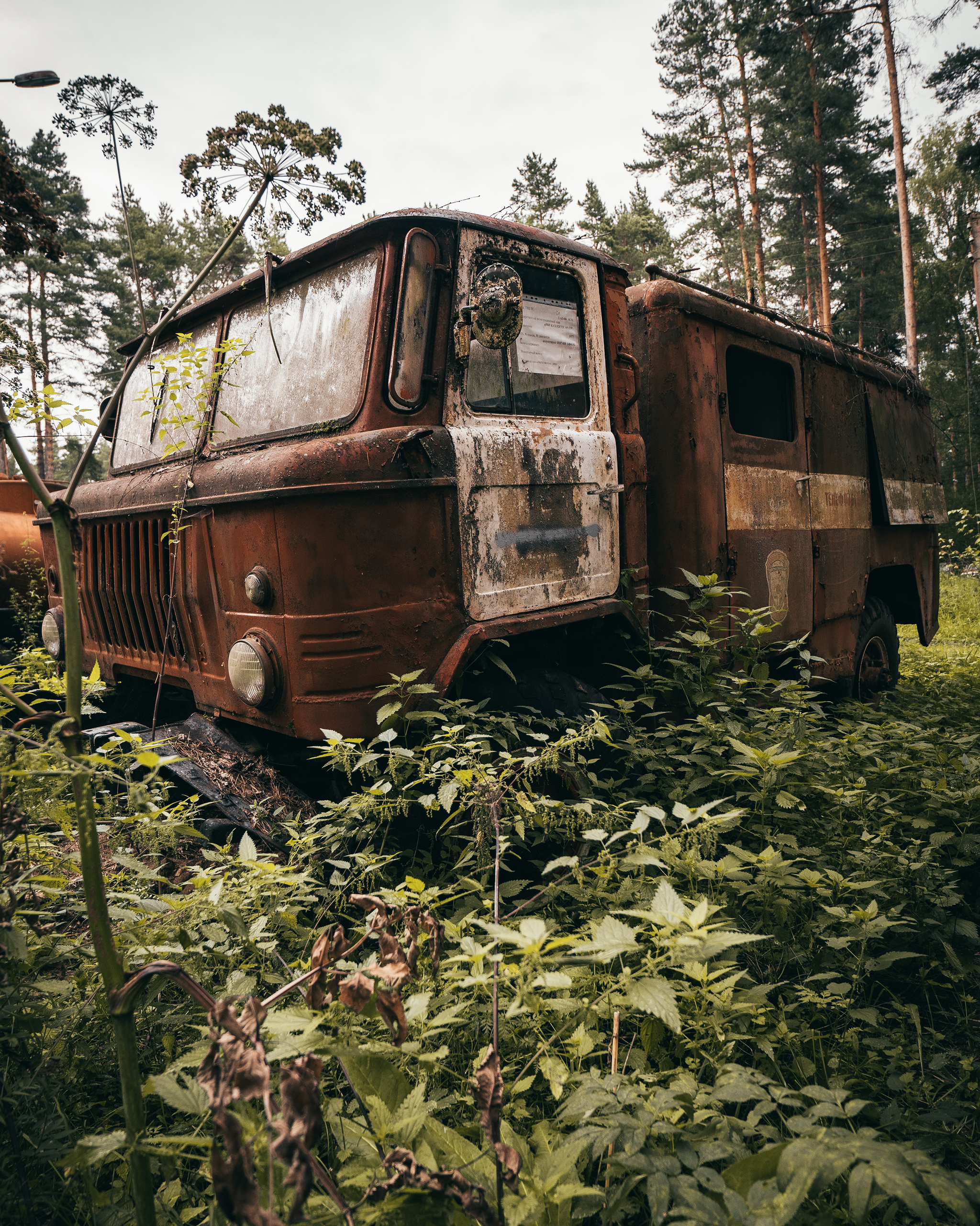 Abandoned cemetery of decommissioned equipment in the Tver region - My, Abandoned, Urbanphoto, Abandoned cars, UAZ, Local history, Travel across Russia, Tver region, sights, Urbanfact, Road trip, Pioneer camp, Longpost