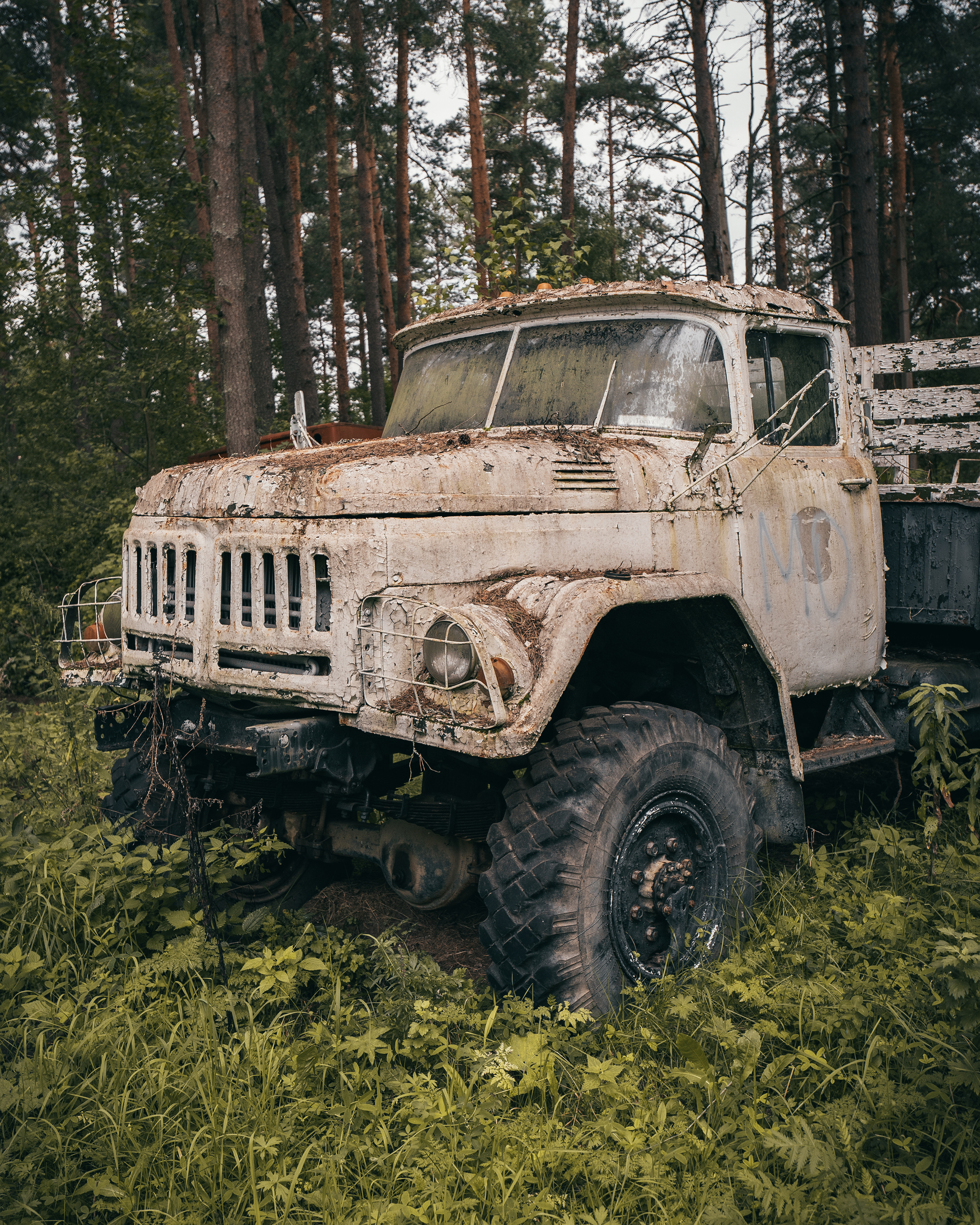 Abandoned cemetery of decommissioned equipment in the Tver region - My, Abandoned, Urbanphoto, Abandoned cars, UAZ, Local history, Travel across Russia, Tver region, sights, Urbanfact, Road trip, Pioneer camp, Longpost