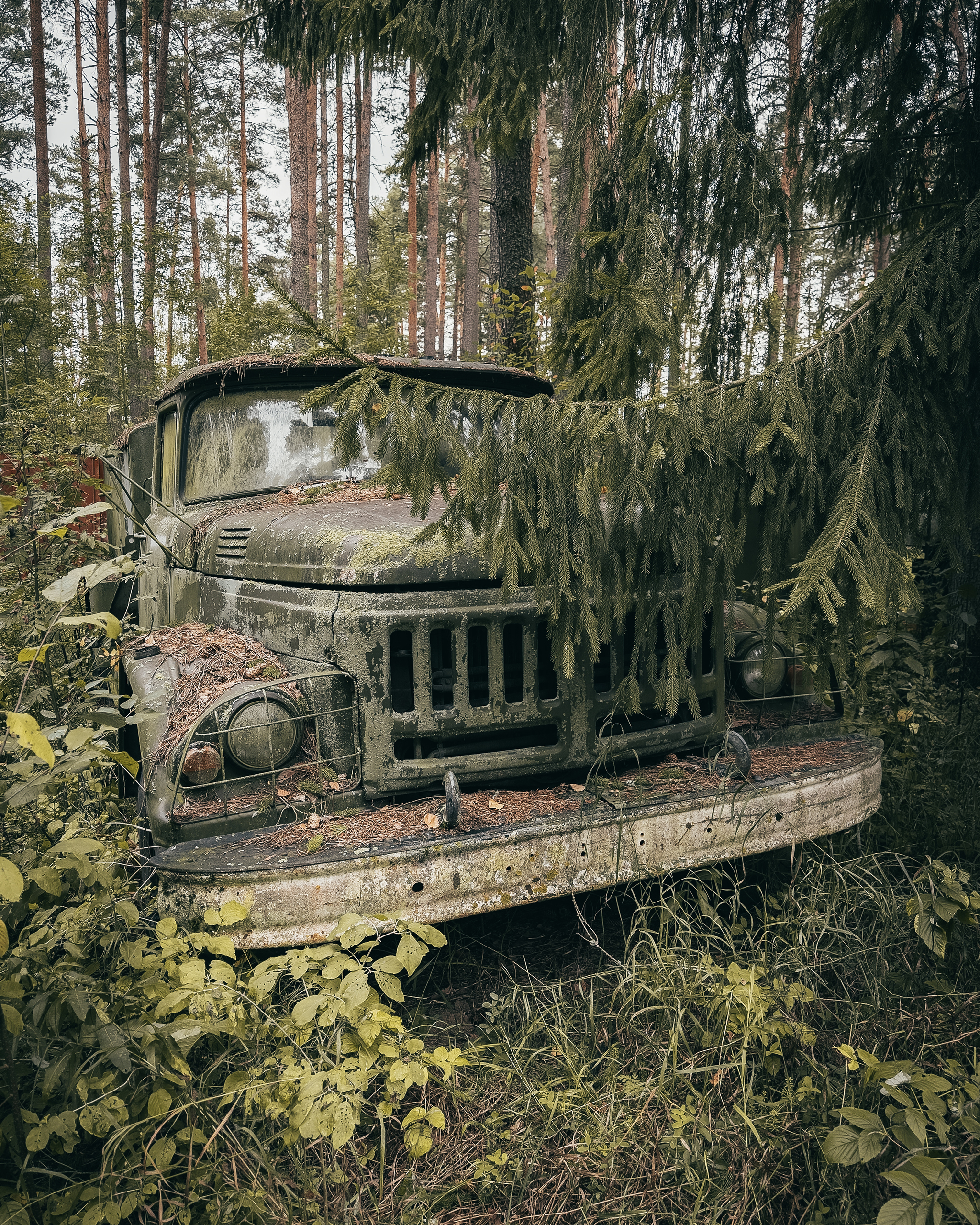 Abandoned cemetery of decommissioned equipment in the Tver region - My, Abandoned, Urbanphoto, Abandoned cars, UAZ, Local history, Travel across Russia, Tver region, sights, Urbanfact, Road trip, Pioneer camp, Longpost