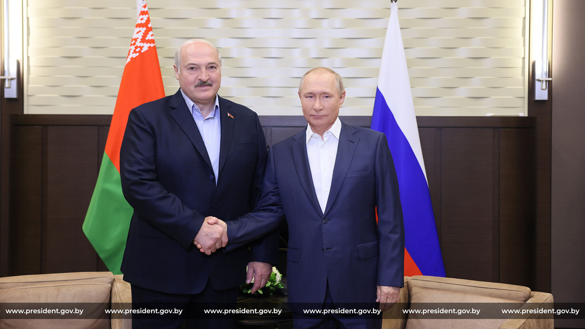 Alexander Lukashenko congratulated Russian President Vladimir Putin on his birthday - Politics, The president, Republic of Belarus, Vladimir Putin, Alexander Lukashenko, Holidays, Birthday