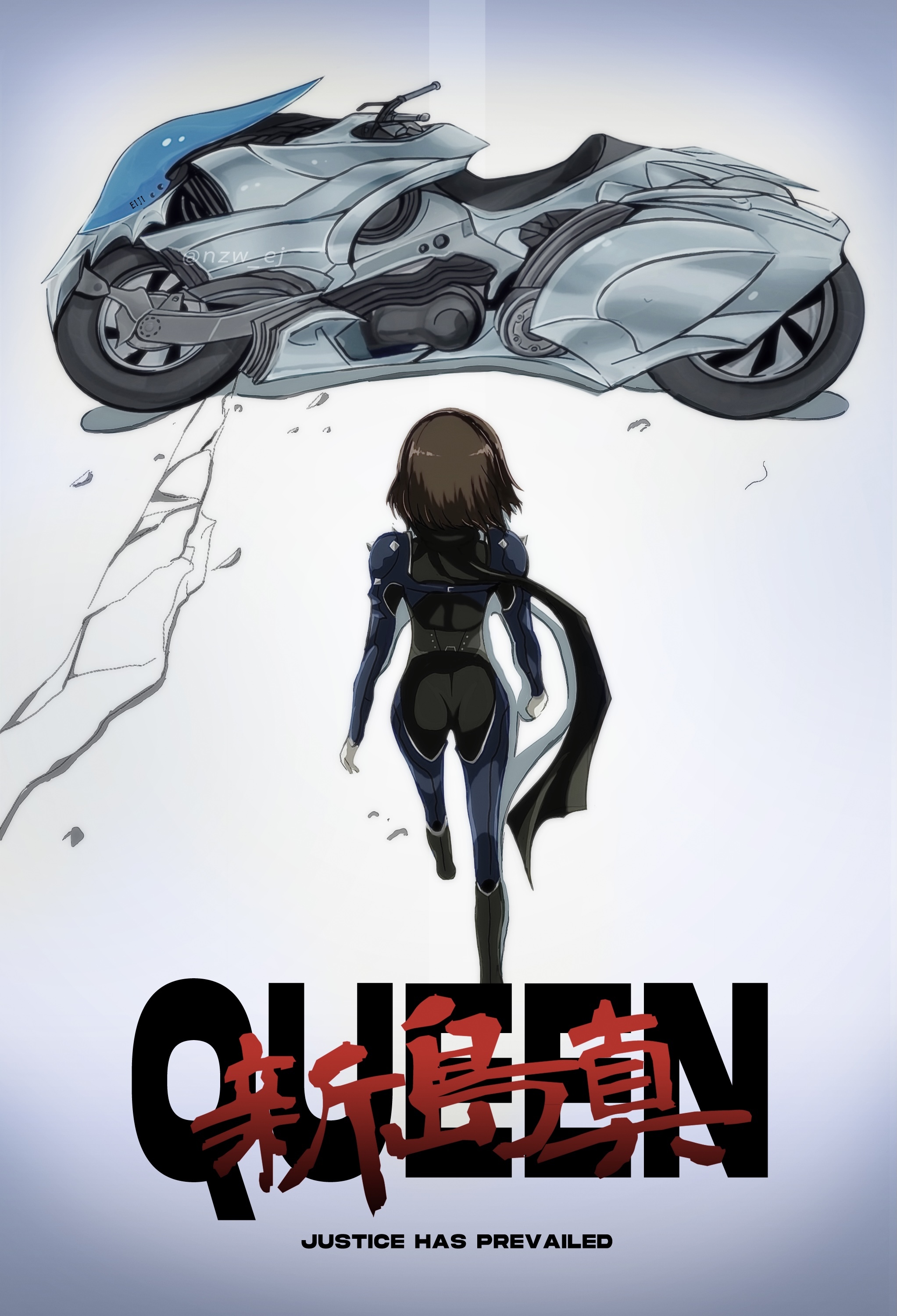 Queen! - Art, Anime, Anime art, Persona, Persona 5, Niijima Makoto, Games, Game art, Akira