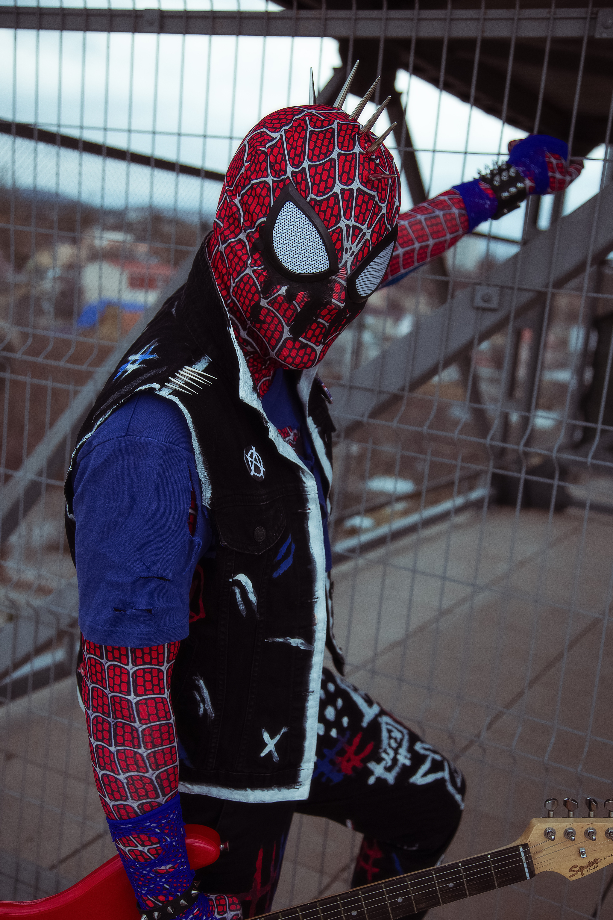 Spider Punk Cosplay - Cosplay, Cosplayers, Spiderman, VKontakte (link), Longpost