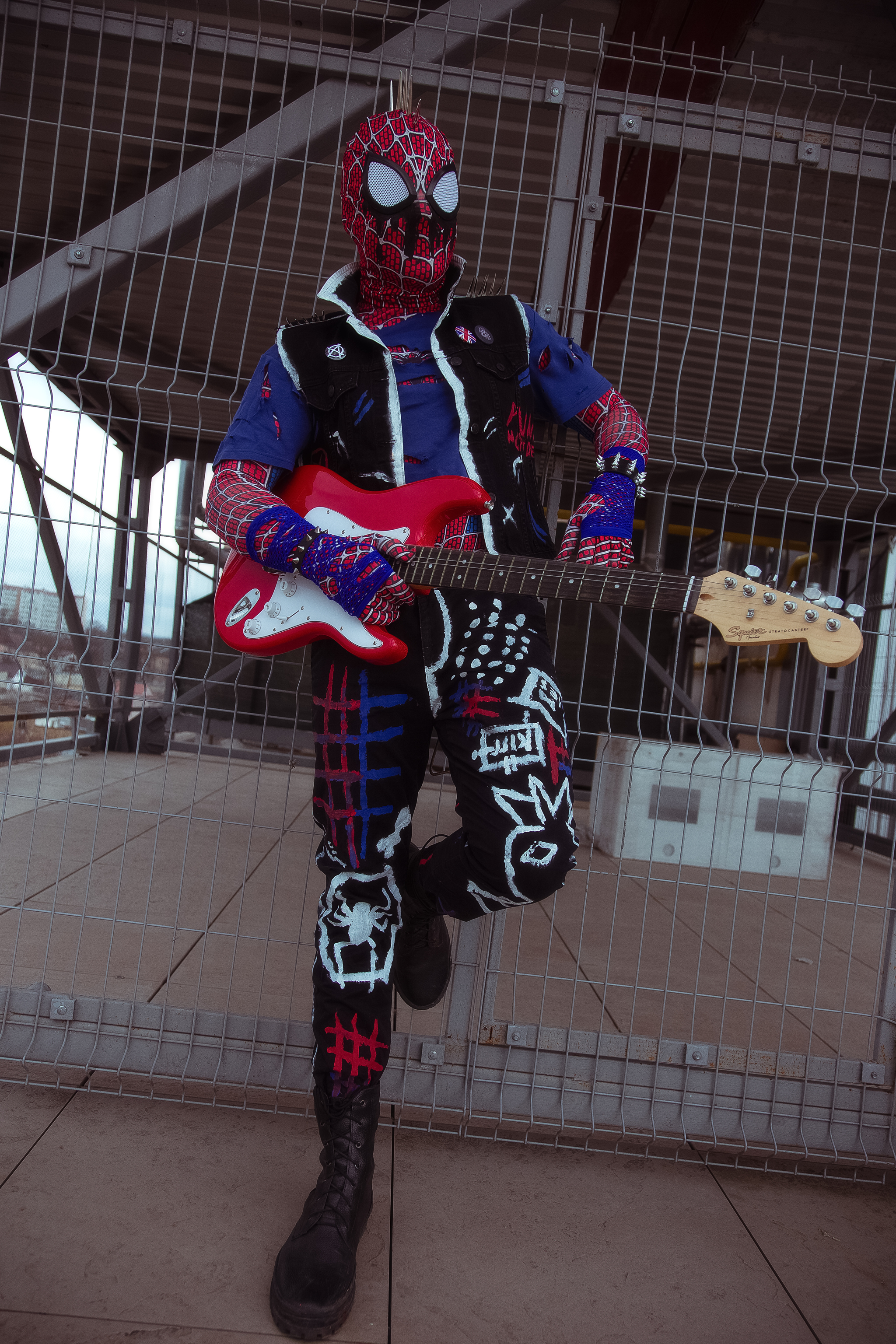 Spider Punk Cosplay - Cosplay, Cosplayers, Spiderman, VKontakte (link), Longpost