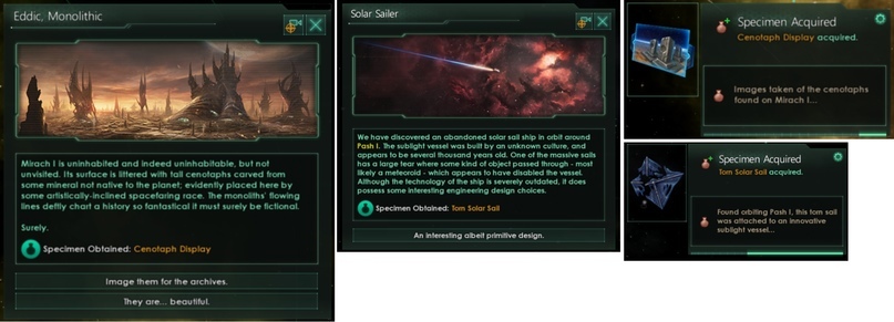 Stellaris Dev Diary - Archive Construction and Collection Showcase - Computer games, Paradox Interactive, Translation, Стратегия, Stellaris, Space, Space simulator, Text, Longpost, Development Diary