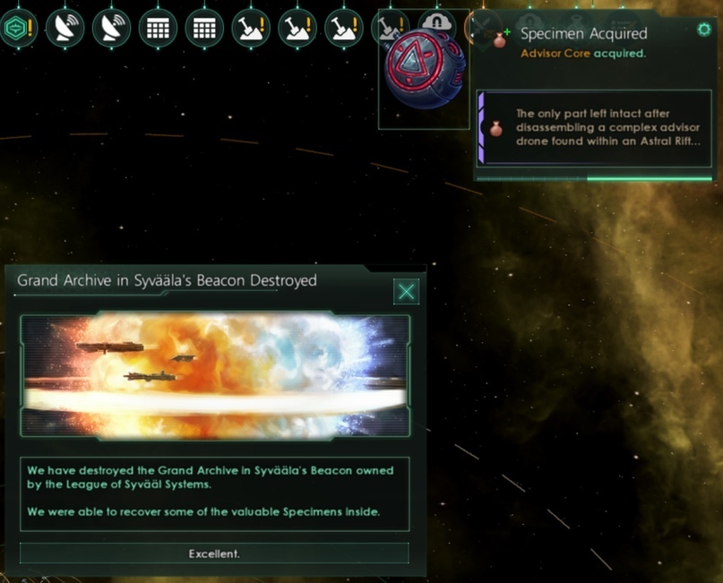 Stellaris Dev Diary - Archive Construction and Collection Showcase - Computer games, Paradox Interactive, Translation, Стратегия, Stellaris, Space, Space simulator, Text, Longpost, Development Diary