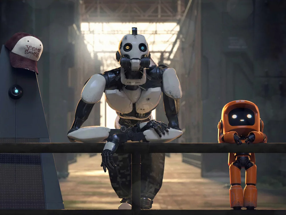 Love, Death & Robots|Three Robots|2019 - My, Movies, Serials, Netflix, Foreign serials, cat, Robot, Love, Death, Character, Scenario, Video, Youtube, Longpost, Negative