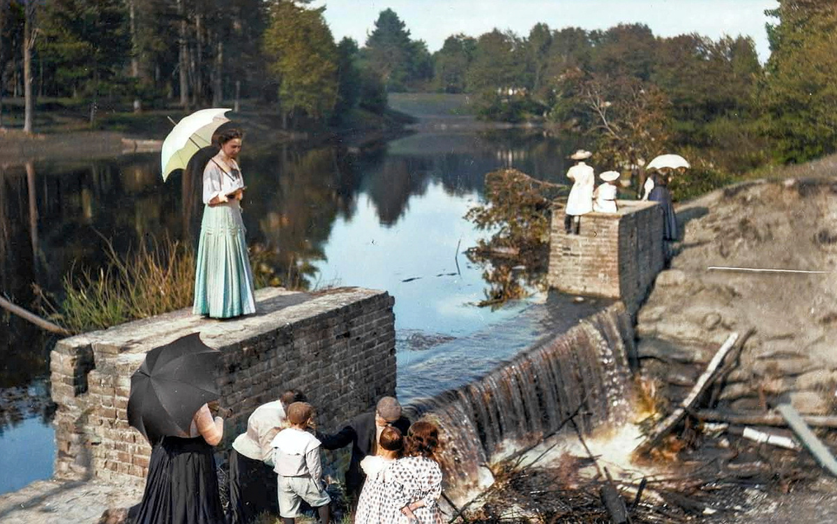 Amazing and interesting photographs of the Moscow region from the times of pre-revolutionary Russia. 20 colorized photographs. Part II - My, Historical photo, Old photo, History, Local history, Cities of Russia, Colorization, 19th century, 20th century, Moscow region, Российская империя, Zaraysk, Kolomna, Yegoryevsk, Odintsovo, Podolsk, Serpukhov, Longpost