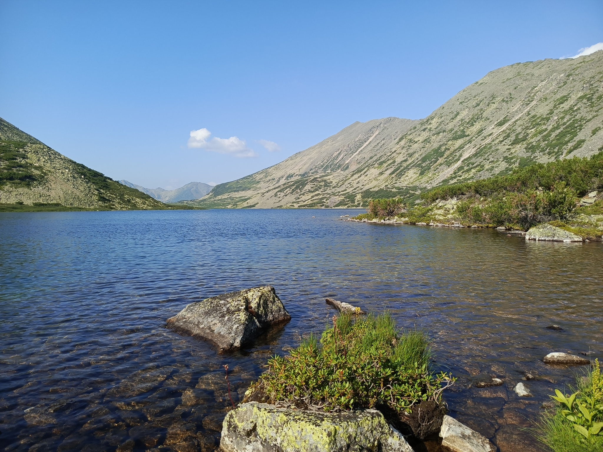 Lake Ladokhinskoe - My, Barguzinsky ridge, Buryatia, Landscape, wildlife