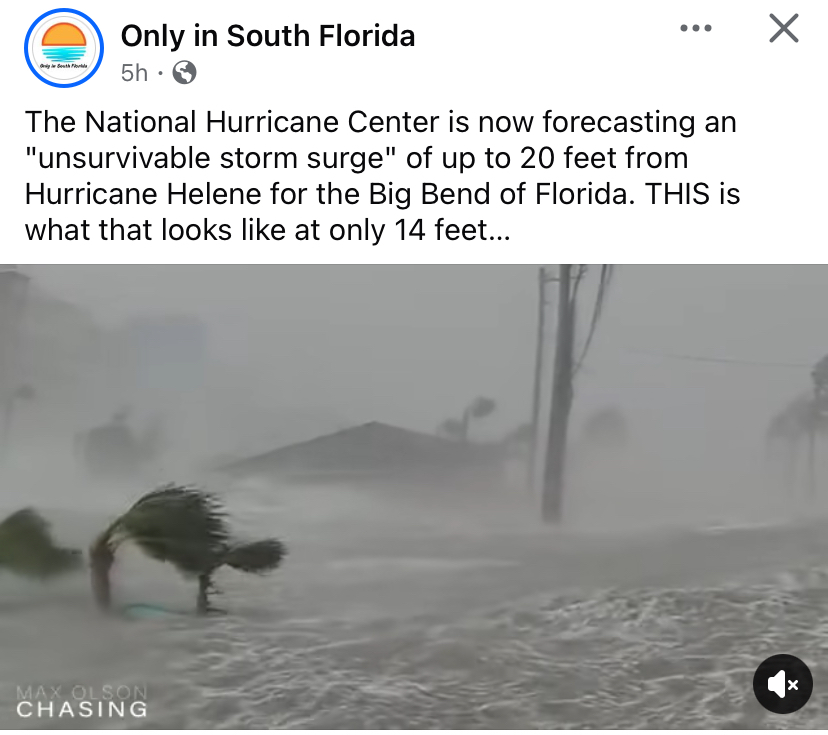 How the US Prepares for Hurricanes or Milton is Heading for Florida Right Now - My, Hurricane, Element, USA, Weather, Natural disasters, Florida, Flood, Longpost, Screenshot, The photo