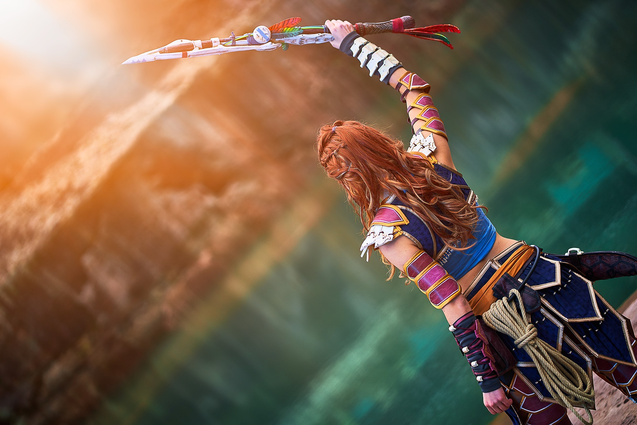 Horizon Zero Dawn | Aloy - Cosplay, Eloy, Horizon zero dawn, Guerrilla Games, Playstation, Computer games, The photo, Facebook (link), Longpost