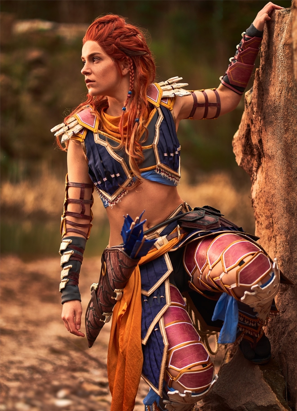 Horizon Zero Dawn | Aloy - Cosplay, Eloy, Horizon zero dawn, Guerrilla Games, Playstation, Computer games, The photo, Facebook (link), Longpost