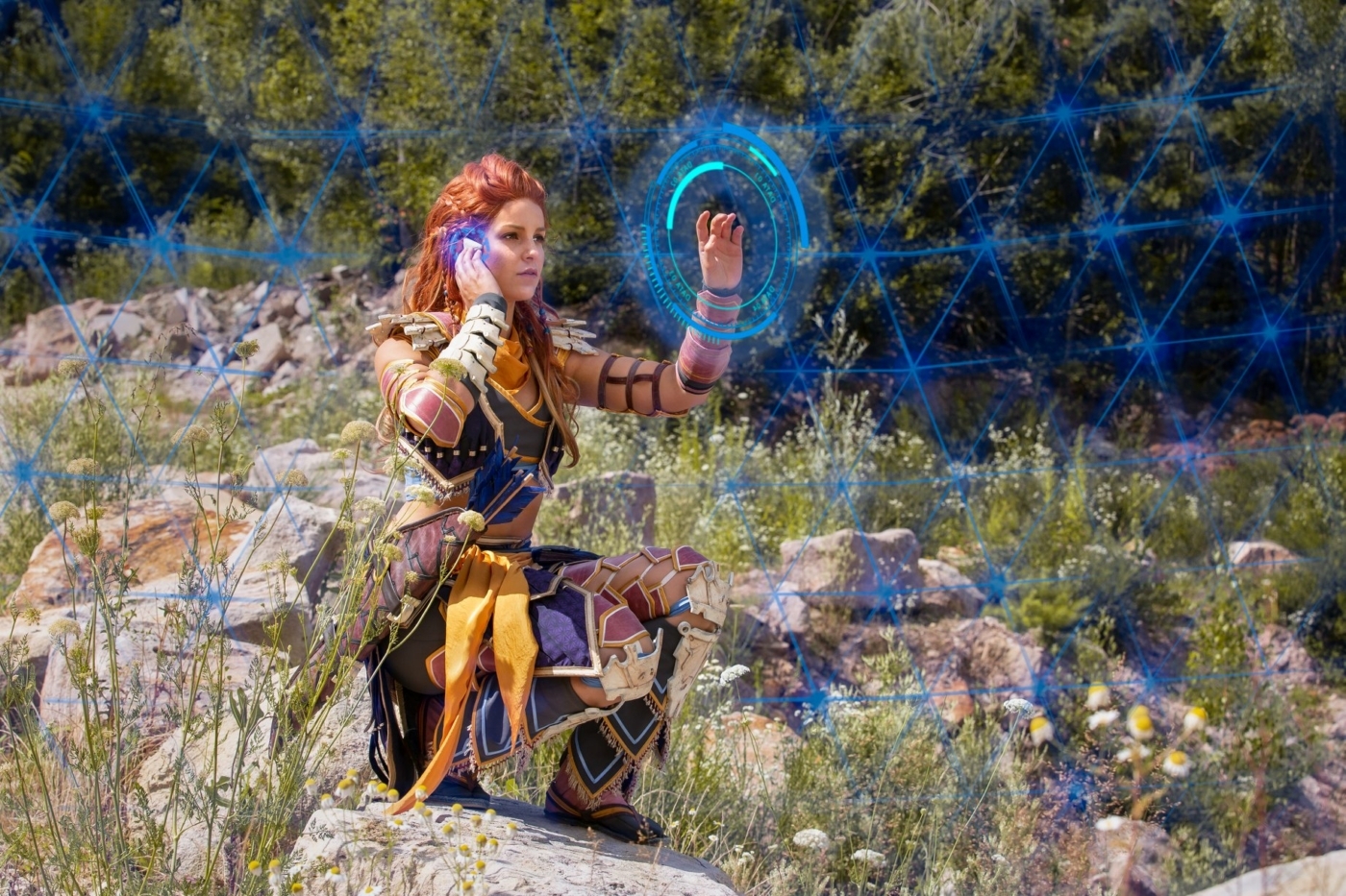 Horizon Zero Dawn | Aloy - Cosplay, Eloy, Horizon zero dawn, Guerrilla Games, Playstation, Computer games, The photo, Facebook (link), Longpost