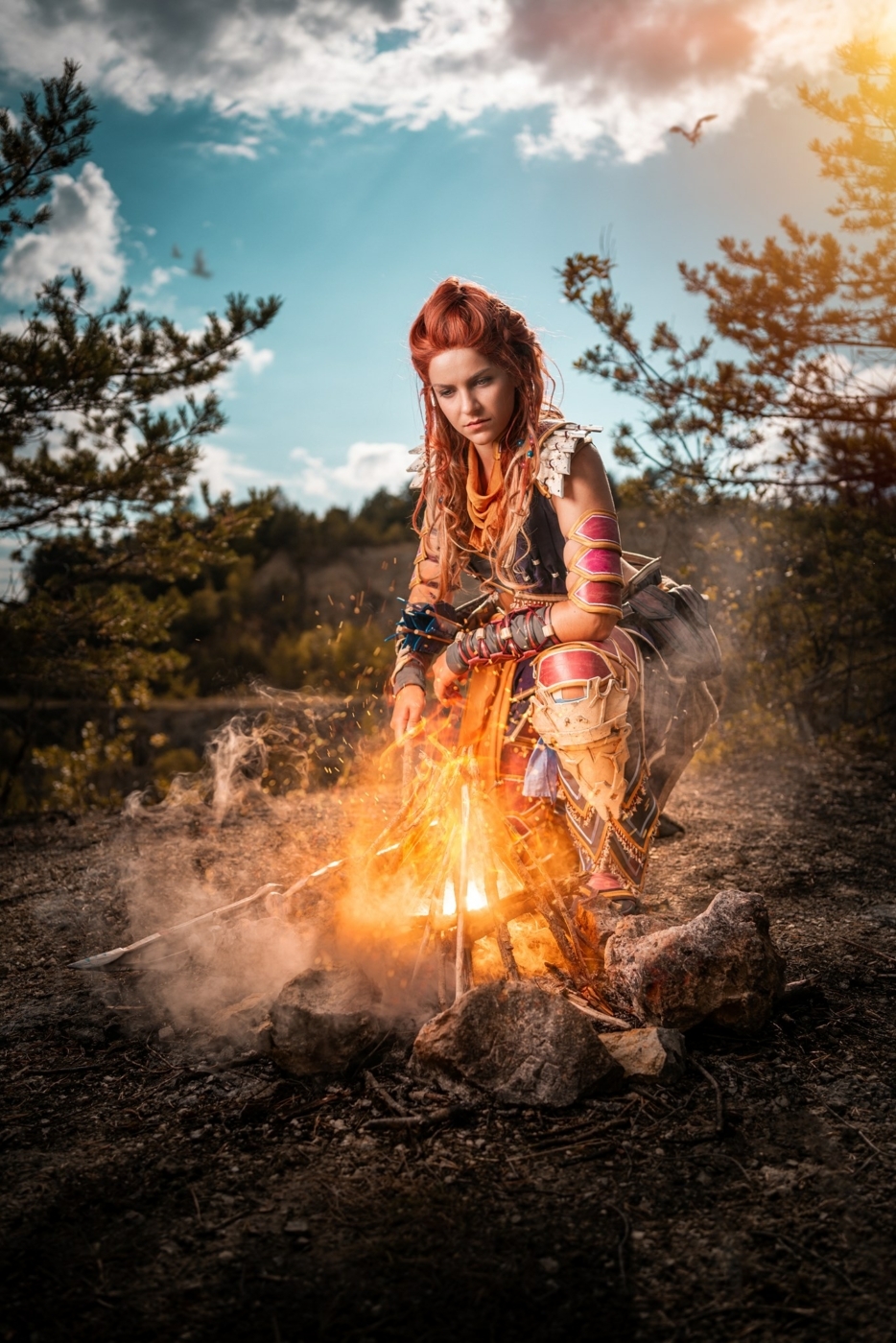 Horizon Zero Dawn | Aloy - Cosplay, Eloy, Horizon zero dawn, Guerrilla Games, Playstation, Computer games, The photo, Facebook (link), Longpost