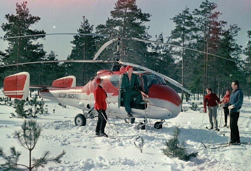 The first flight of the multi-purpose helicopter Ka-18 - Aviation history, Aviation, The first flight, Helicopter, Flight, Helicopter pilots, Made in USSR, the USSR, civil Aviation, Pilot, Kamov, VKontakte (link), Longpost, Ka-18