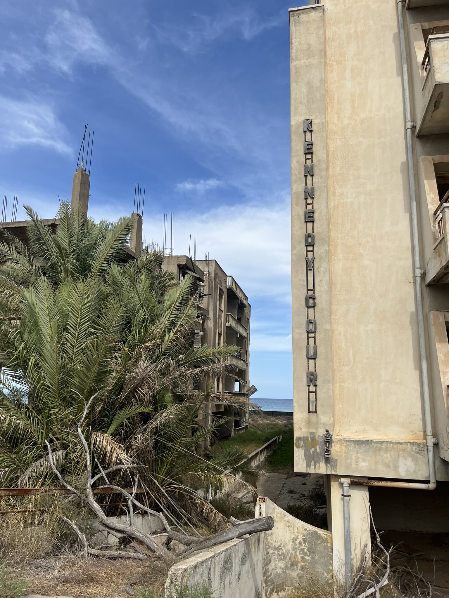 Varosha - My, Travels, Cyprus, Turkey, Famagusta, Town, Abandoned, Mobile photography, Longpost