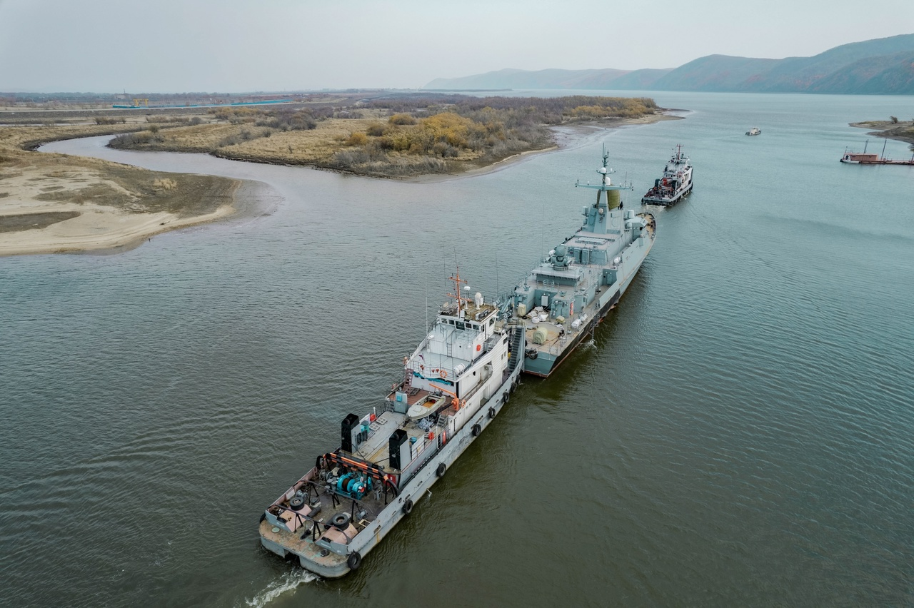 Continuation of the post Kerch shipbuilders delivered the first military ship in the last 25 years. Carrier of 8 Kalibr. MRK Cyclone of the 22800 Karakurt project - news, Russia, Fleet, Mrk, Kalibr-NK missiles, Longpost, Komsomolsk-on-Amur, Reply to post, The photo, Rzhev, Udomlya, VKontakte (link), Navy, A wave of posts, Vladivostok, Дальний Восток