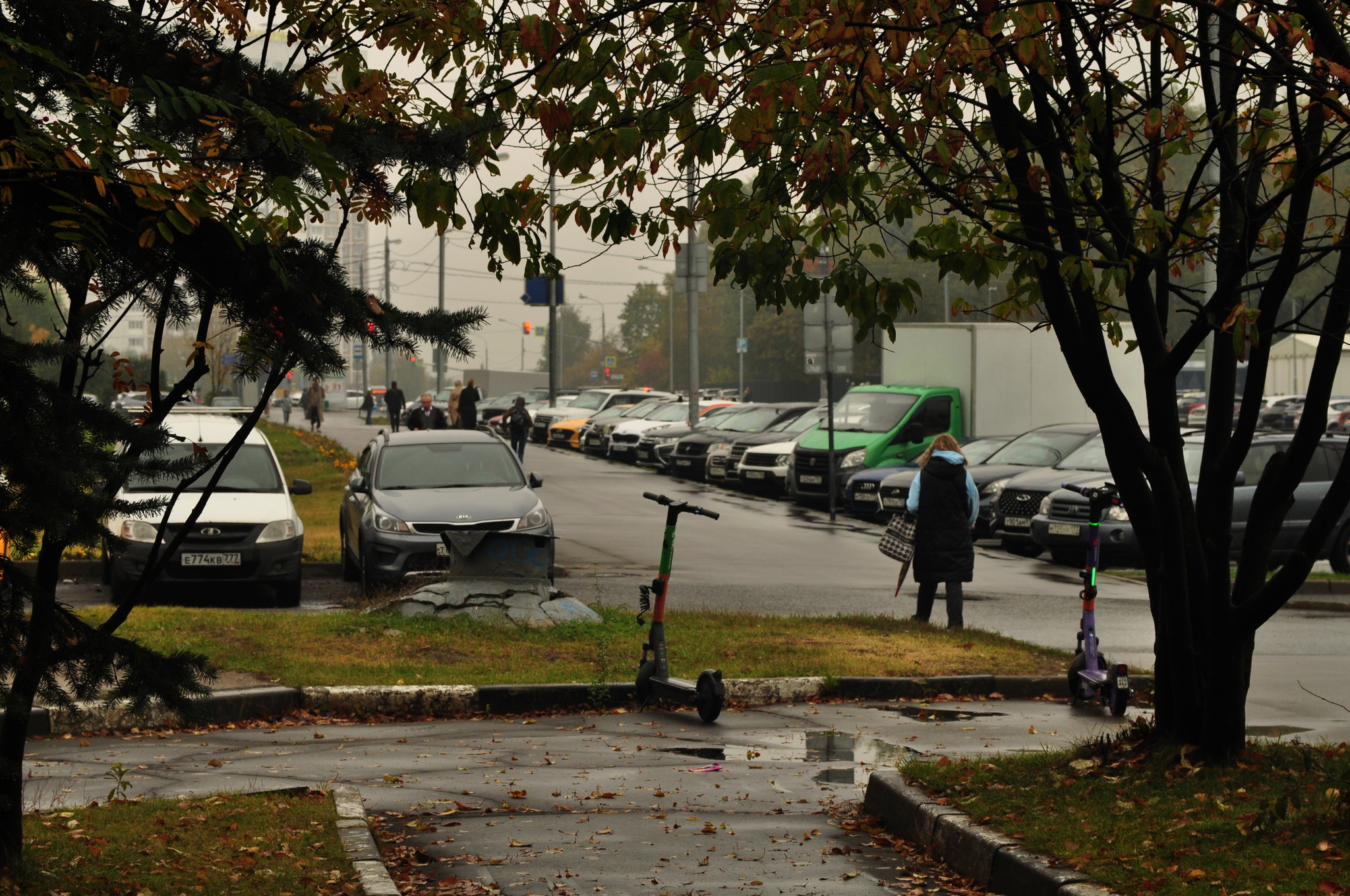 One day in October - The photo, Autumn, Mood, Moscow, Walk, Atmospheric, Longpost