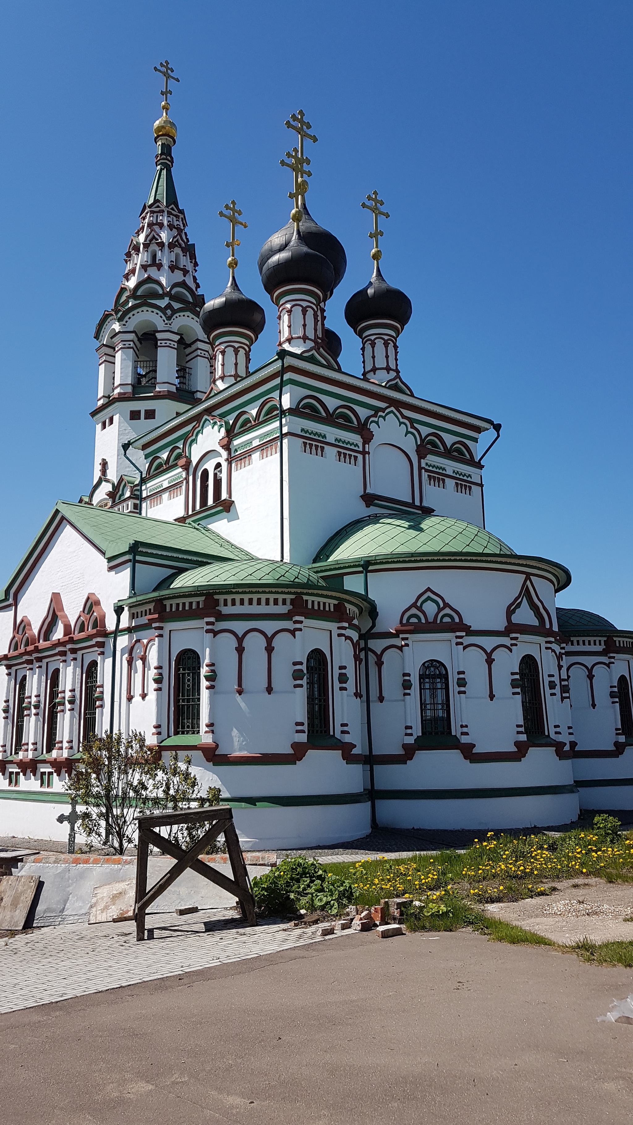 Beauty near Podolsk - My, Temple, Road trip, Travel across Russia, Moscow region, sights, Podilskyi district, Video, Longpost