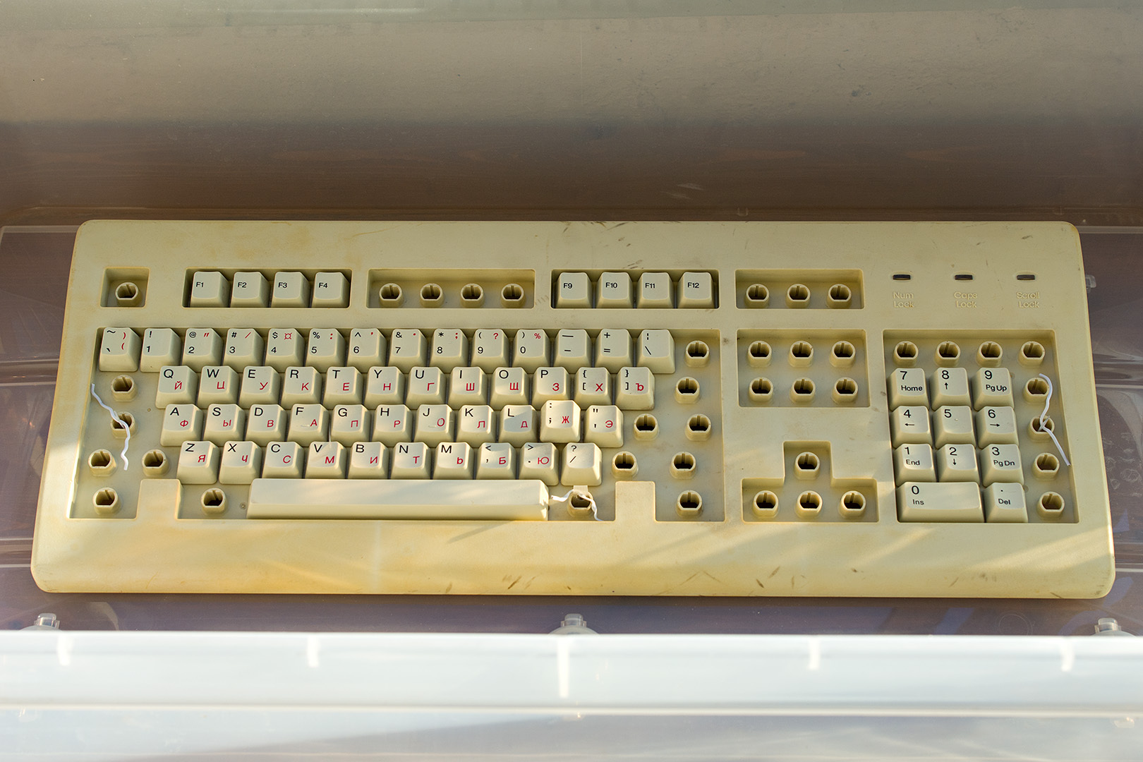 Retro Hardware Restoration Diaries, Issue #5 - My, Keyboard, Restoration, Bleach, Retrotechnics, Longpost