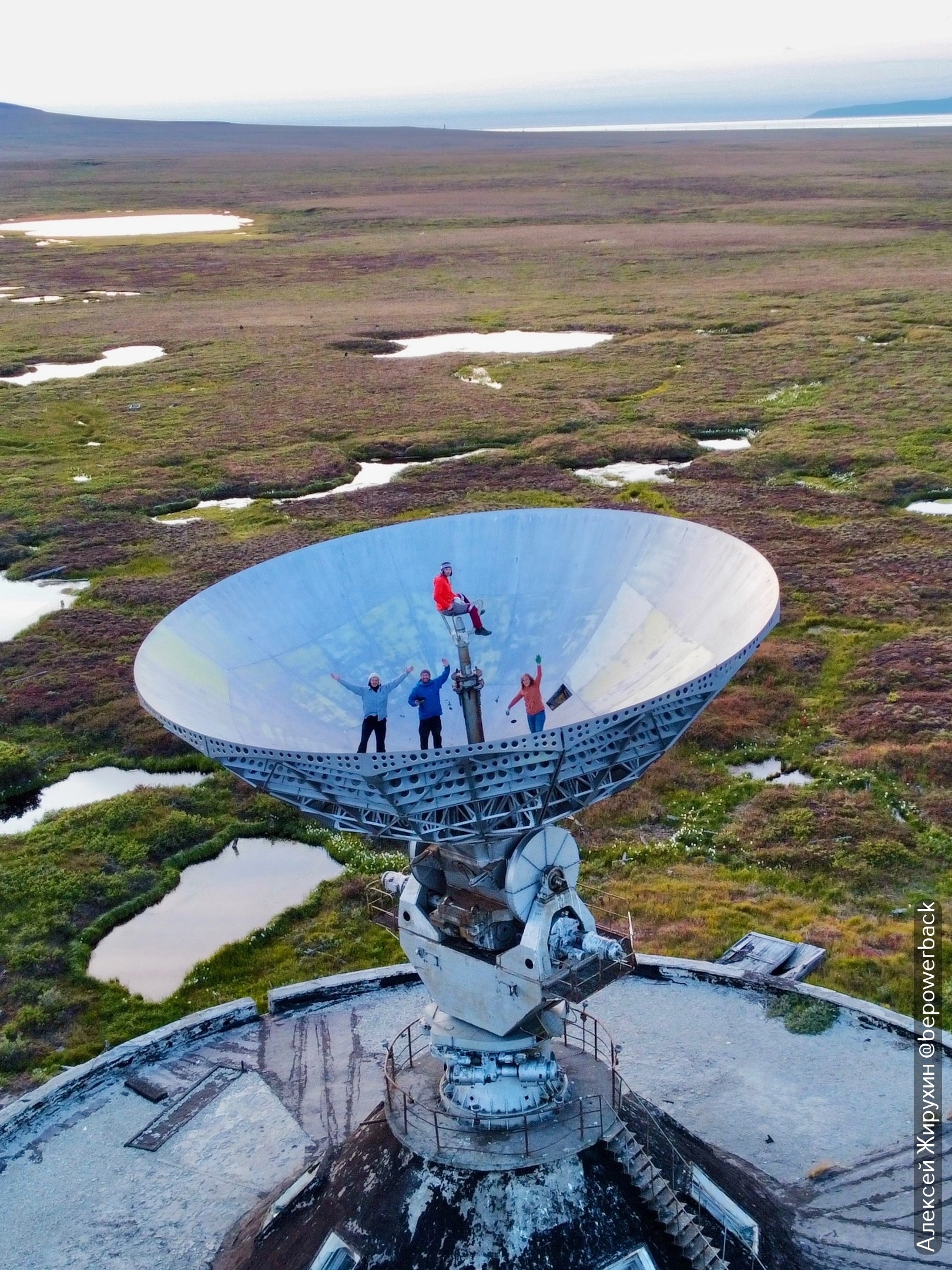 There is an Orbita in Pevek, but it is abandoned and forgotten - Pevek, Chukotka, Satellite TV, The television, Travel across Russia, The photo, Abandoned, Longpost, Satellite Communications