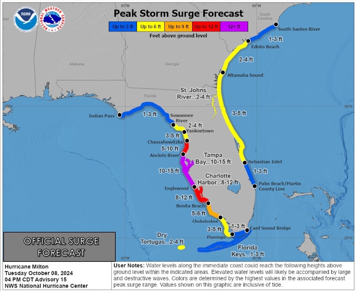 Hurricane Milton. Continuation - My, Hurricane, USA, Florida, The americans, North America, Catastrophe, Natural disasters, Flood, Потоп, Longpost