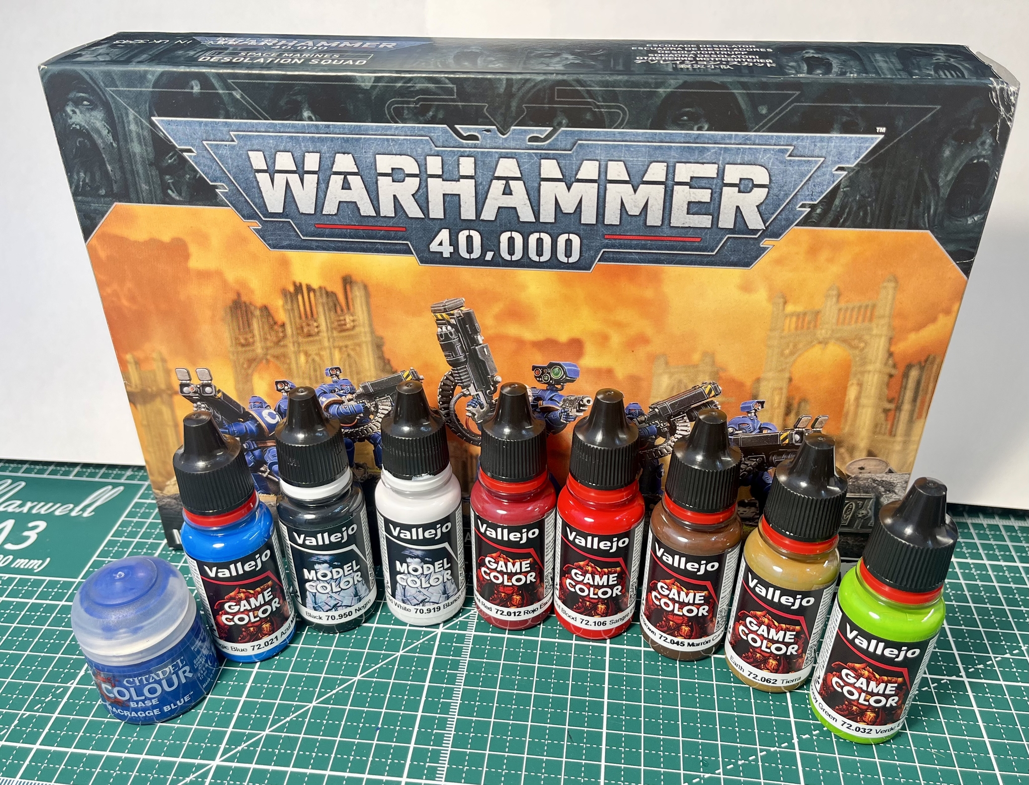 Let's continue painting - My, Warhammer 40k, Warhammer, Modeling, Space Marine, Miniature, Painting miniatures, Longpost