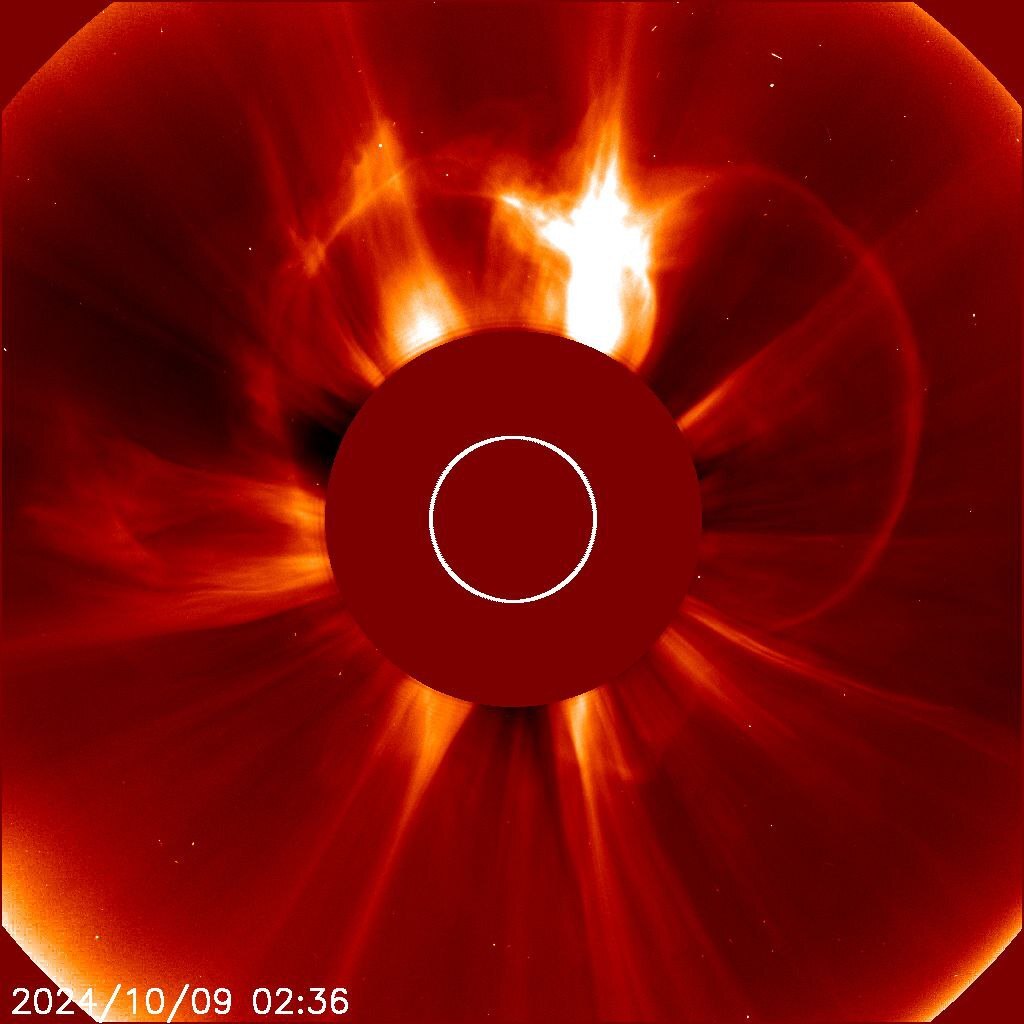 Solar flare class X1.84 - My, Astronomy, Astrophysics, The sun, Flash, Magnetic storm, Polar Lights, Longpost