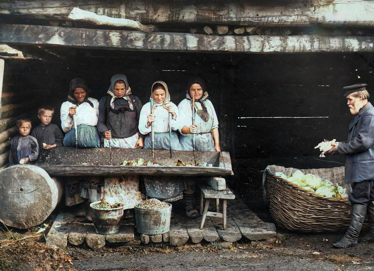 A selection of interesting and unusual photographs of the Russian Empire. 20 colorized photographs. Part VI - My, Historical photo, Old photo, Российская империя, Colorization, 20th century, Longpost