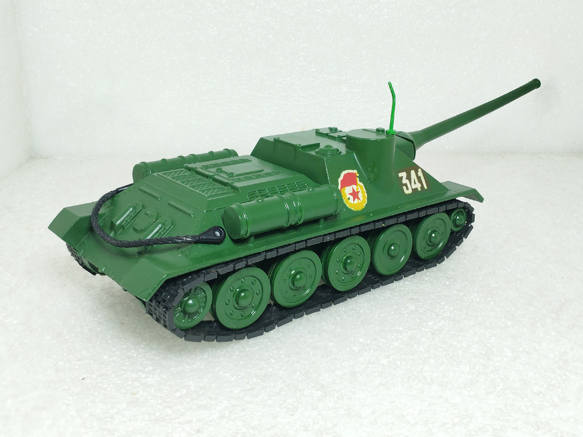 How to Restore a Soviet Model of the SU-100 Self-Propelled Gun Using 3D Printing and Restoration Elements - My, Collecting, Modeling, Scale model, Collection, Painting, the USSR, Made in USSR, Arsenal, Su-100, 1:43, Recovery, Restoration, Serzhik Modelist, 3D modeling, 3D печать, Anycubic, Anycubic Photon, Longpost