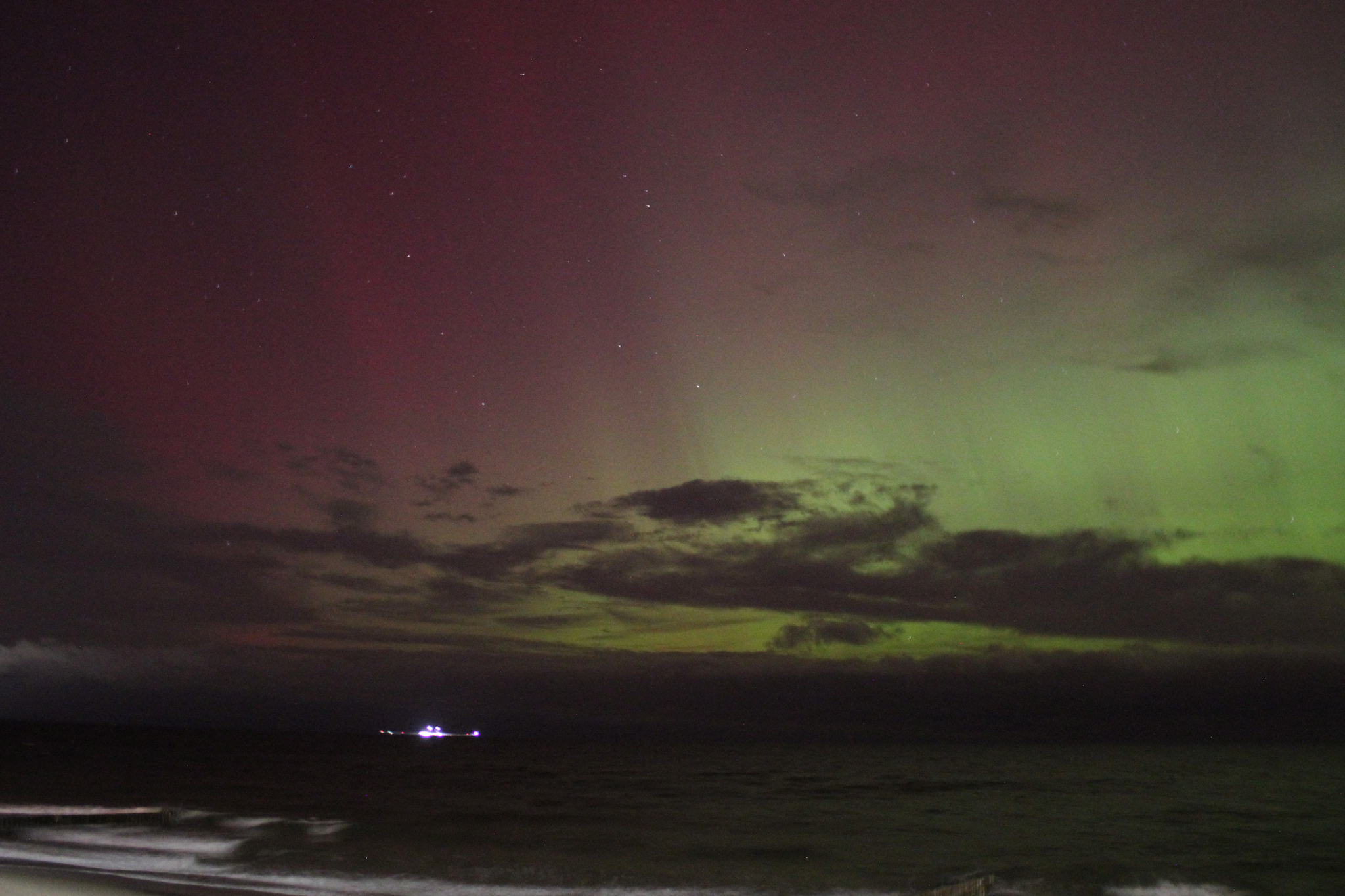 The Shining 10.10.2024 - My, Polar Lights, Baltic Sea, beauty