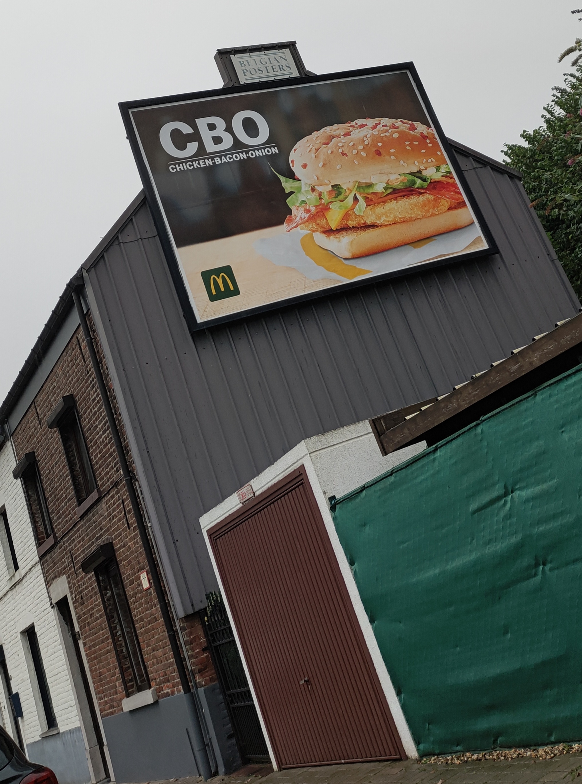 It seemed so - My, Belgium, Banner, Advertising, Fast food, Burger, Hen, Bacon, Onion