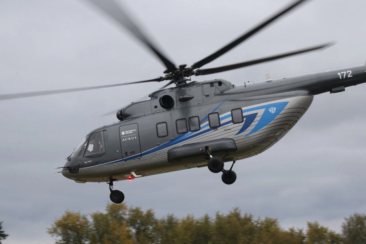 Rostec presented the latest Mi-171A3 in AURUS configuration - Inventions, Russian production, Industry, Production, Video, Vertical video, Telegram (link), Longpost