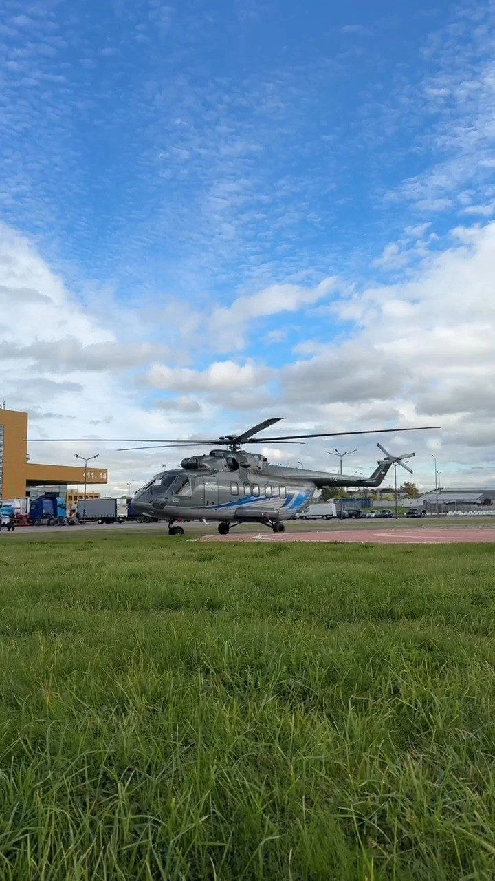 Rostec presented the latest Mi-171A3 in AURUS configuration - Inventions, Russian production, Industry, Production, Video, Vertical video, Telegram (link), Longpost