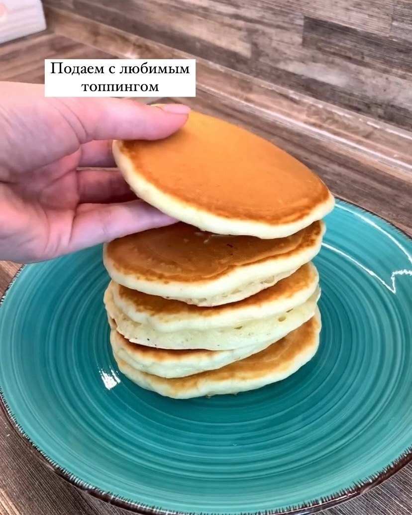 Fluffy pancakes with milk - Recipe, Breakfast, Pancake, Longpost, Preparation