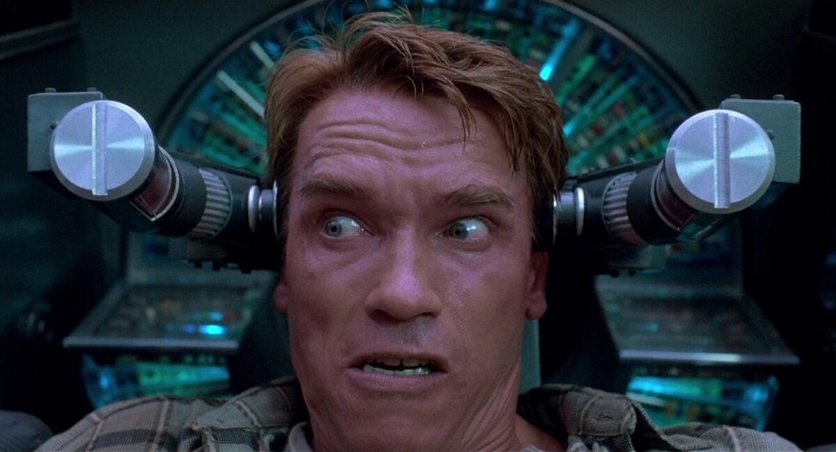 Total Recall (1990) - I advise you to look, Movies, Classic, Hollywood, Review, Arnold Schwarzenegger, Sharon Stone, Paul Verhoeven, Screen adaptation, Боевики, Fantasy, Mars, Longpost