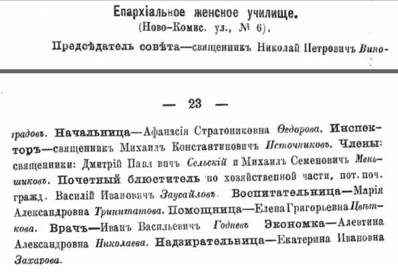 Казанское епархиальное женское училище, Казань [1890 – 1918] Часть 1 - Моё, Казань, Российская империя, История города, Краеведение, Достопримечательности, Города России, Татарстан, Училище, Епархия, Длиннопост