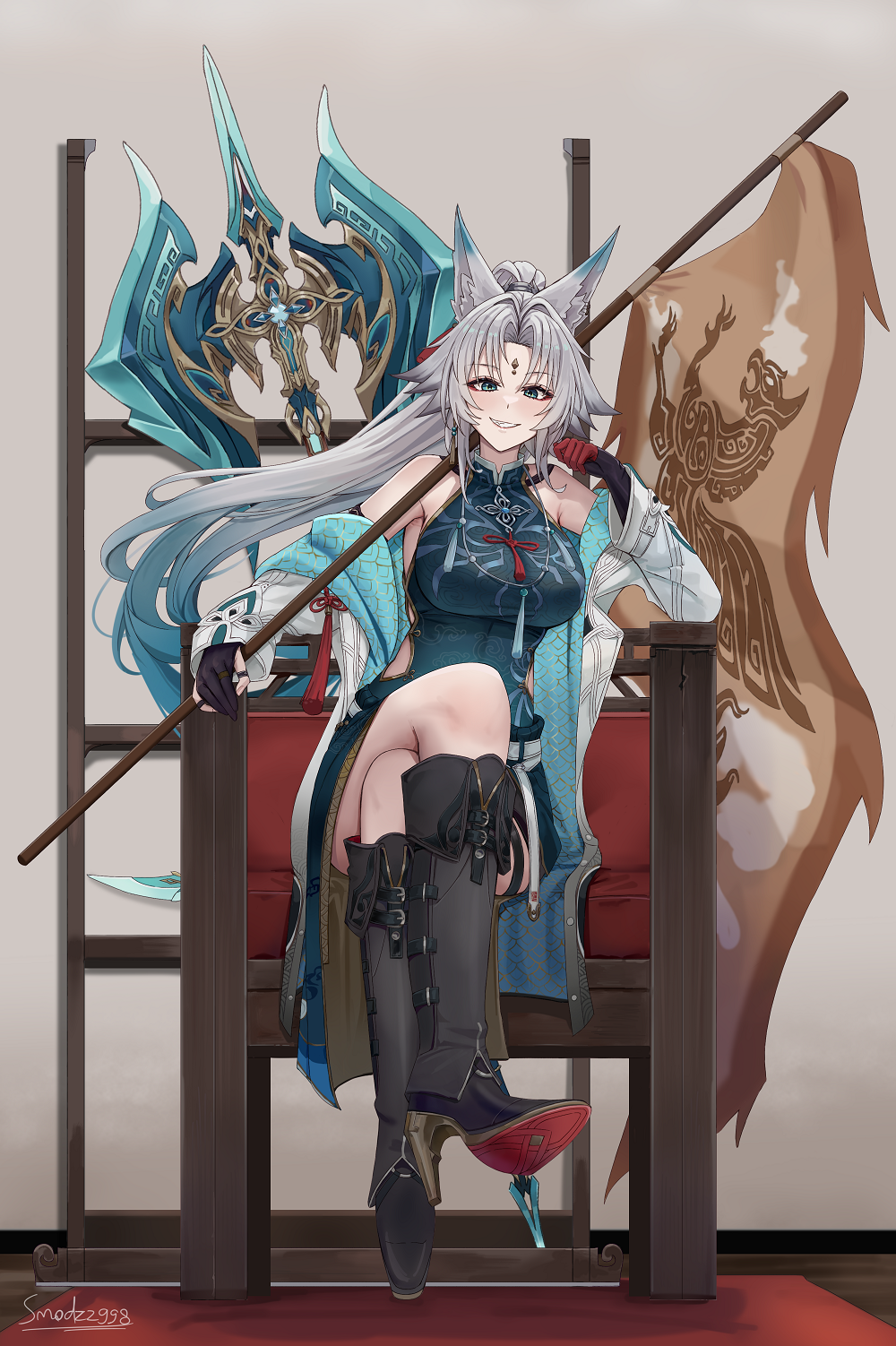 Report to General Esdeath - Anime, Anime art, Feixiao (Honkai: Star Rail), Honkai: Star Rail