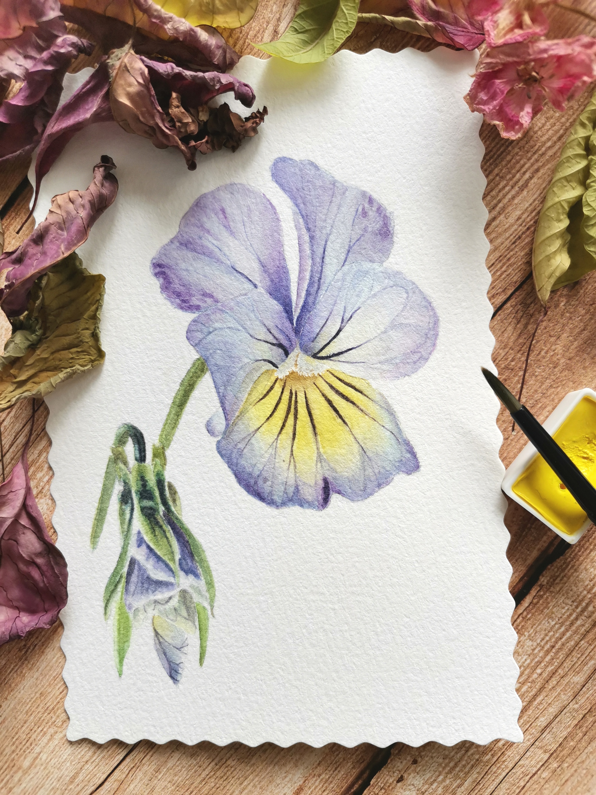 Early - My, Flowers, Watercolor, Artist, Hobby, Illustrations, Longpost