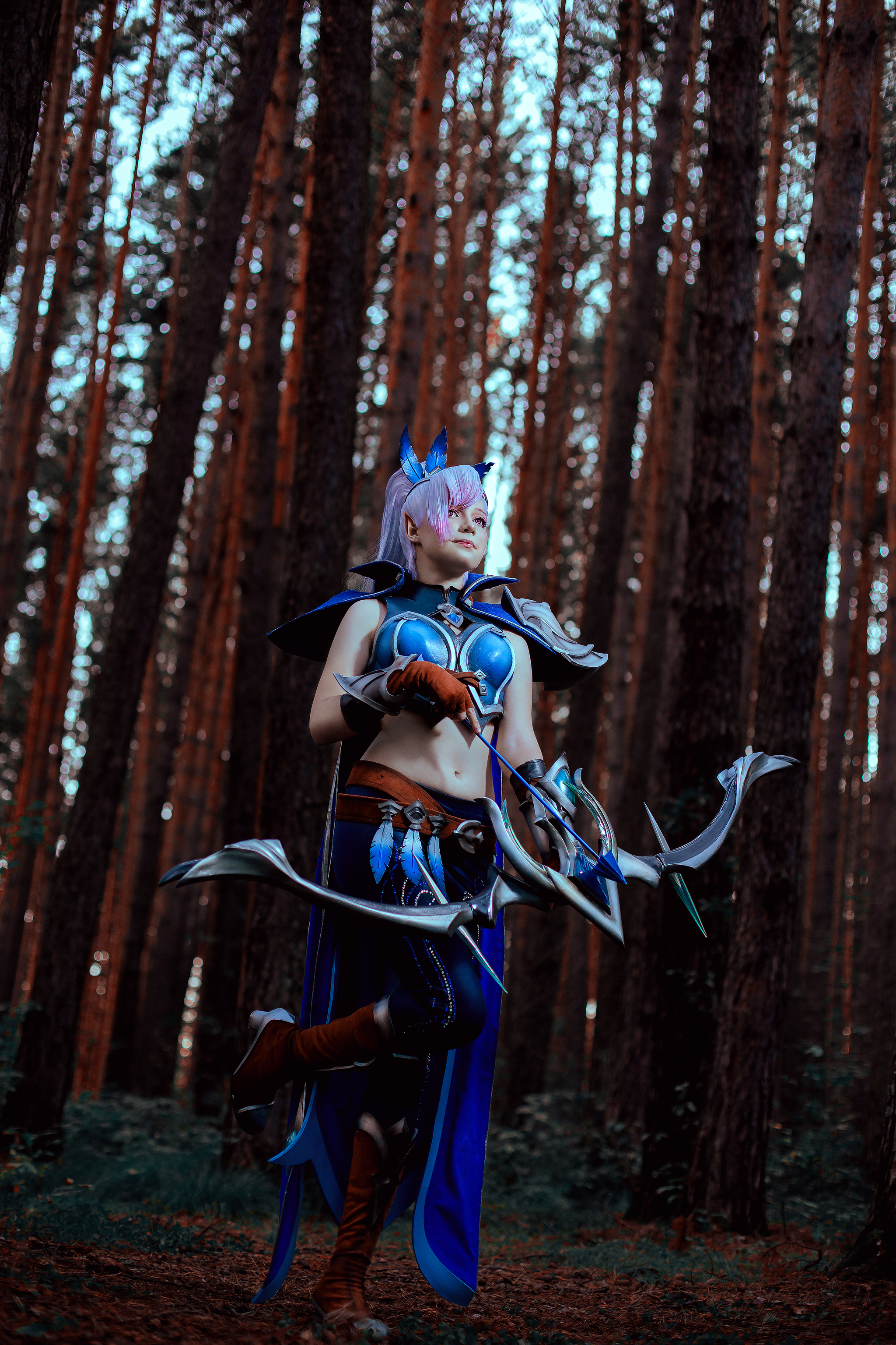 Archer Mia Cosplay - My, Cosplay, Mobile Legends, Games, Archers, Elves, Girls, Nature, Longpost