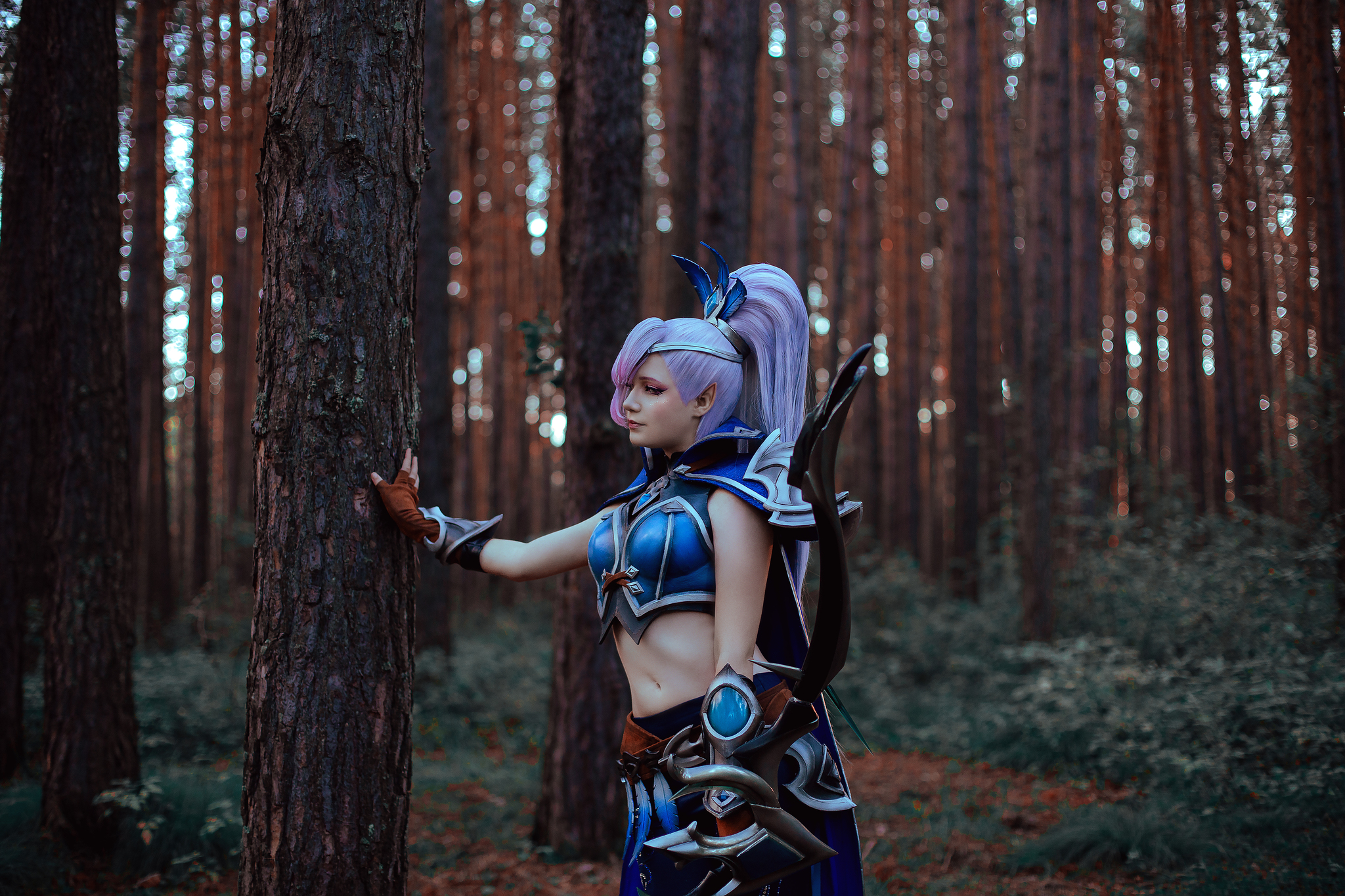 Archer Mia Cosplay - My, Cosplay, Mobile Legends, Games, Archers, Elves, Girls, Nature, Longpost