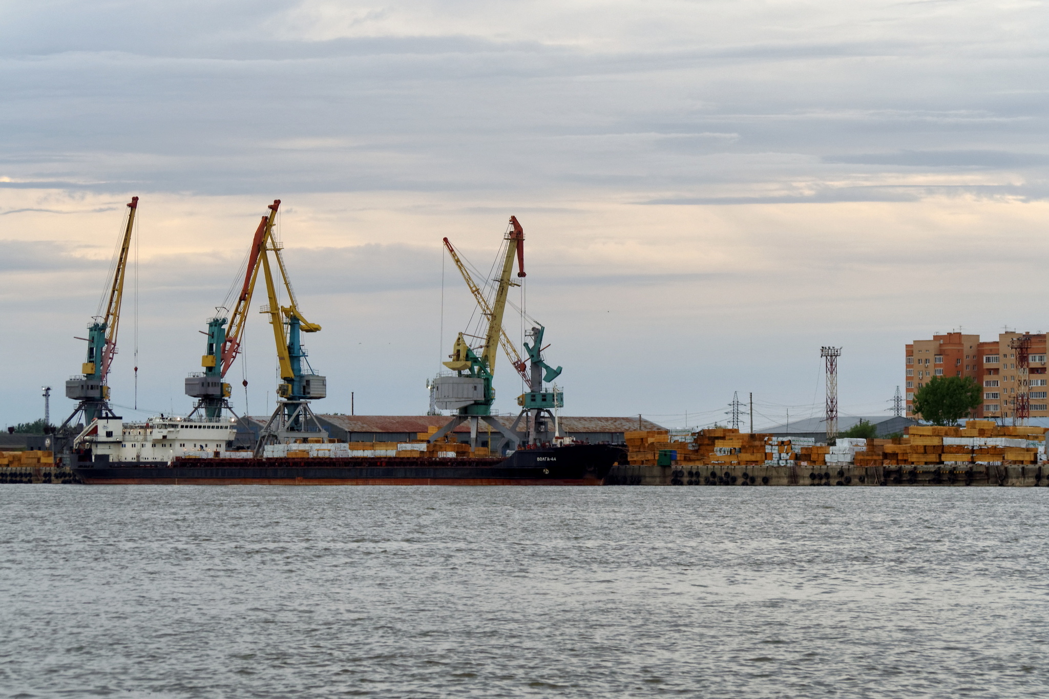 View of Astrakhan from the Volga - My, The photo, May, Astrakhan, Volga river, Longpost