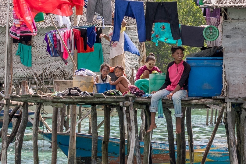 The Bajau are sea gypsies who live below the wind level. - My, Borneo, Gypsies, Around the world, Longpost