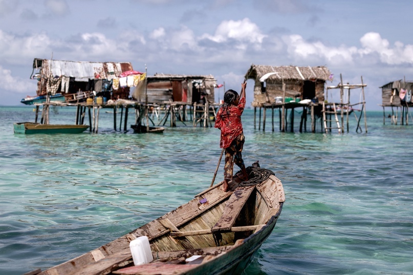 The Bajau are sea gypsies who live below the wind level. - My, Borneo, Gypsies, Around the world, Longpost